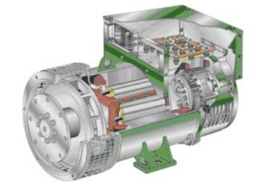 杭州萧山发电机内部结构图